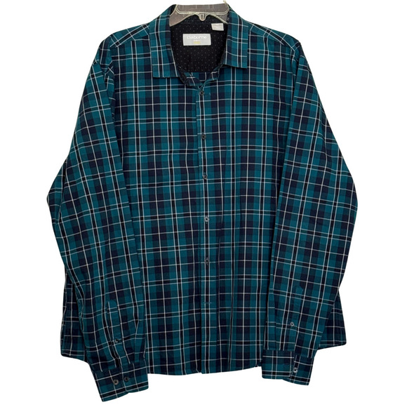 Claiborne Mens Long Sleeve Button Down Shirt - Size XXL - Picture 2 of 7